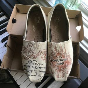 Marauders Map Toms Shoes